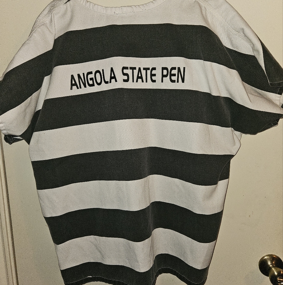 Angola RODEO  STATE PEN Inmate Souvenir Short SleeveTop UNISEX - Picture 2 of 6